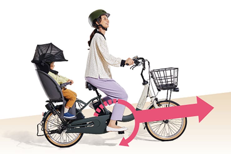 ギュット・アニーズ・DX・26「BE-FAD632」26インチ 3人乗り対応 電動