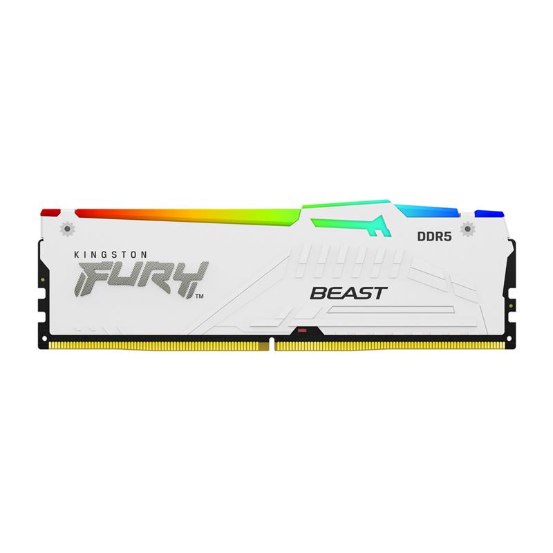 Kingston FURY Beast RGB 64GB (2x32GB) DDR5 6000MHz CL30 UDIMM
