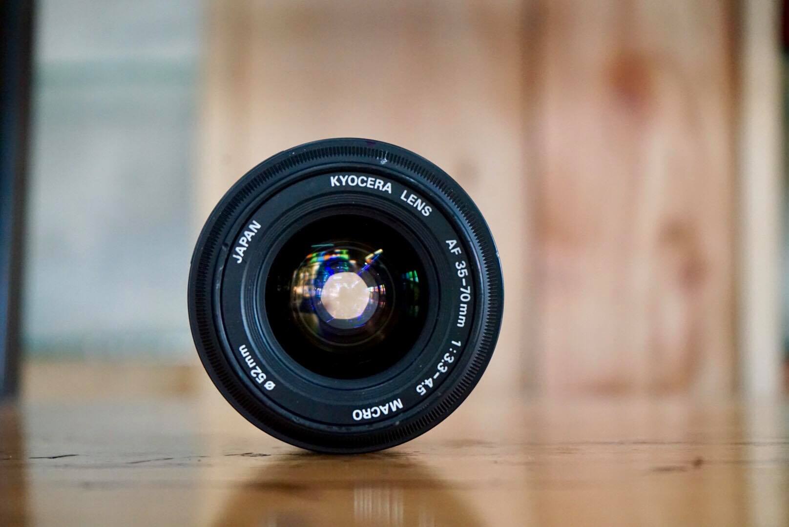 KYOCERA LENS AF 35-70MM.F3.3-4.5 MACRO EOS MOUNT - ฟิล์มคาเมร่า