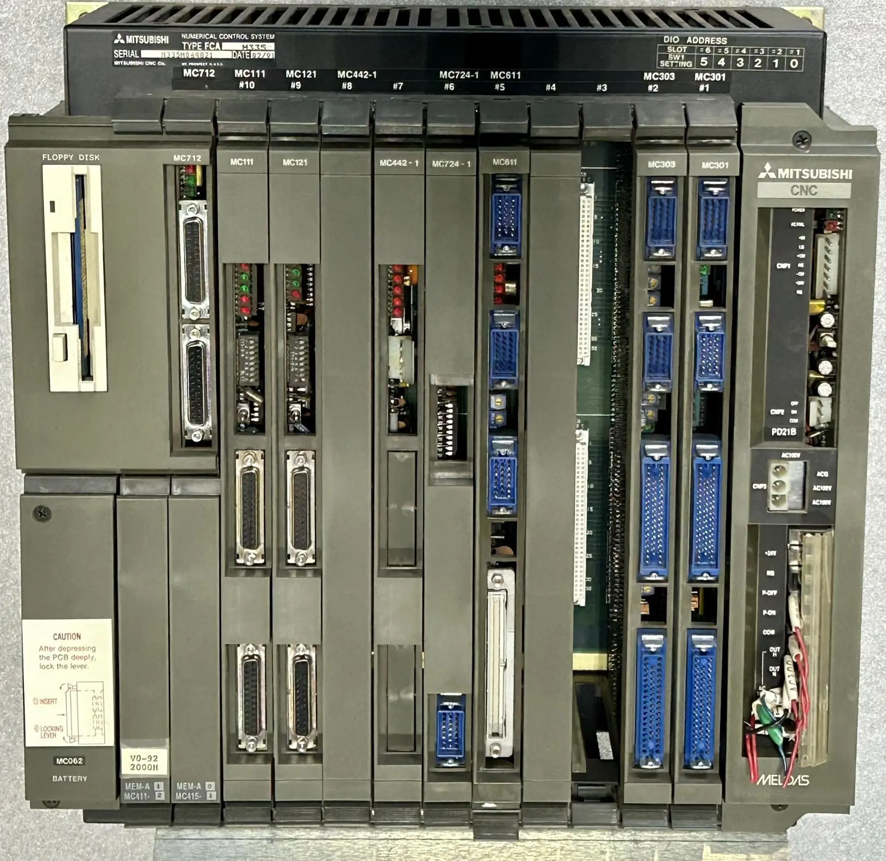 Used 1991 Mitsubishi FCA M335 Programmable Logic Controller
