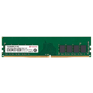 Transcend デスクトップ用メモリ 4GB DDR4-2666 PC4-21300 U-DIMM