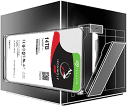 高剛性と耐久性。RAID や NASに最適なハードディスク・ドライブ