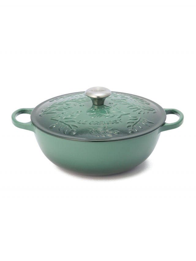 新品】ルクルーゼ オリーブブランチ マルミット 28cm 【公式通販】