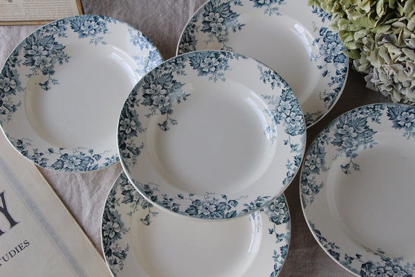 サンタマン窯『MARIE LOUISE』スープ皿（直径23.5cm） フランス