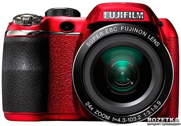 Фотоаппарат Fujifilm FinePix S3200 Red купить на ROZETKA
