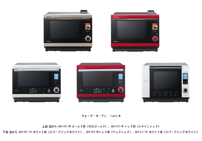 ウォーターオーブン「ヘルシオ」3機種を発売 | ニュースリリース：シャープ