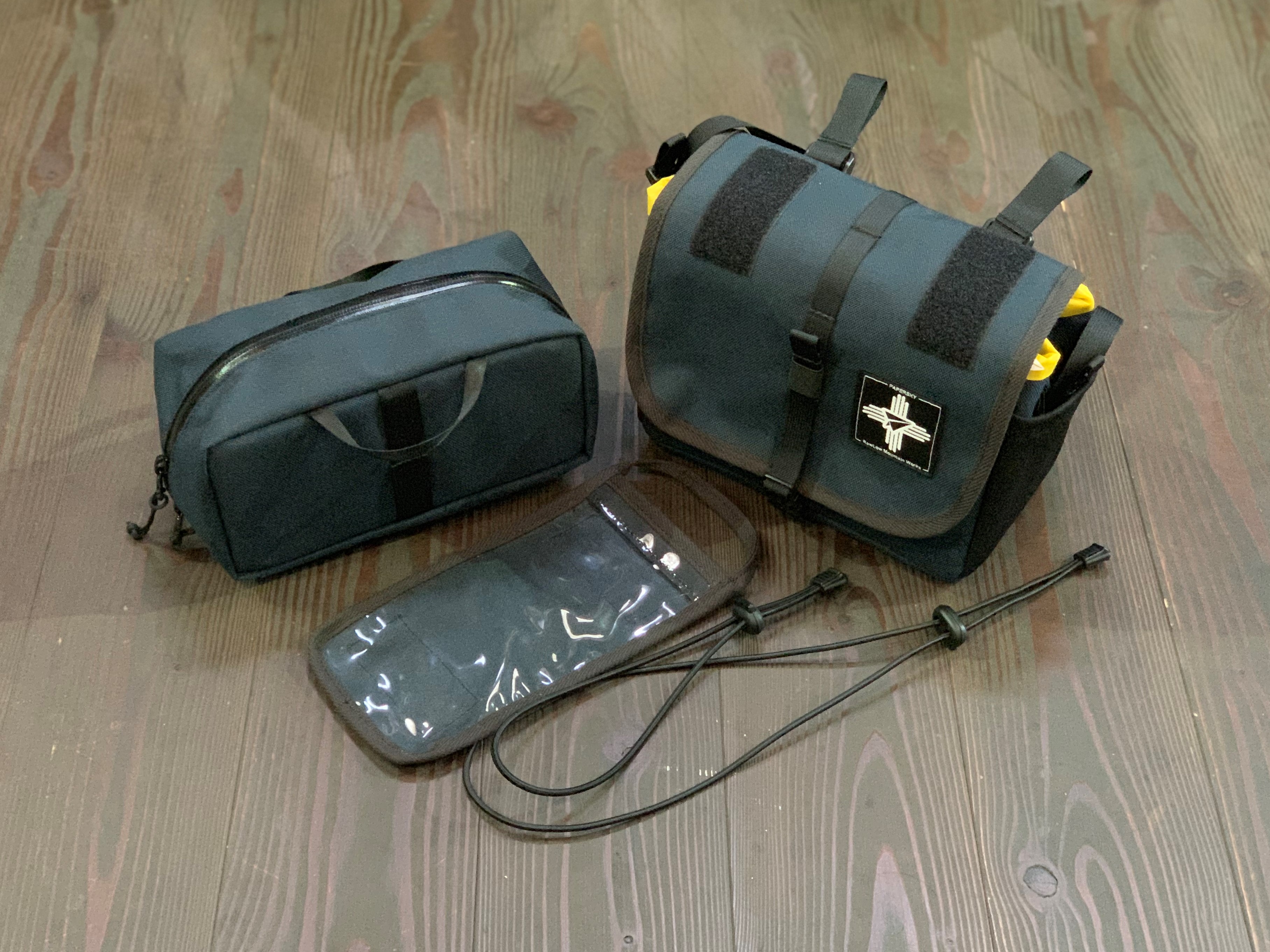 PAPERSKY×RawLow】Bike'n Hike FRONT BAG | CLAMP クランプ