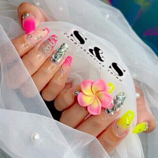 2026年】新着順｜#ハイビスカスパーツのネイルデザイン｜ネイルブック