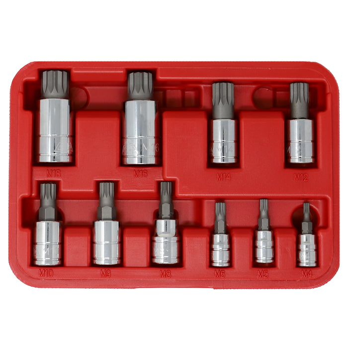 CTA Tools - 3038 - 10 Pc. XZN Socket Set — CTA Manufacturing