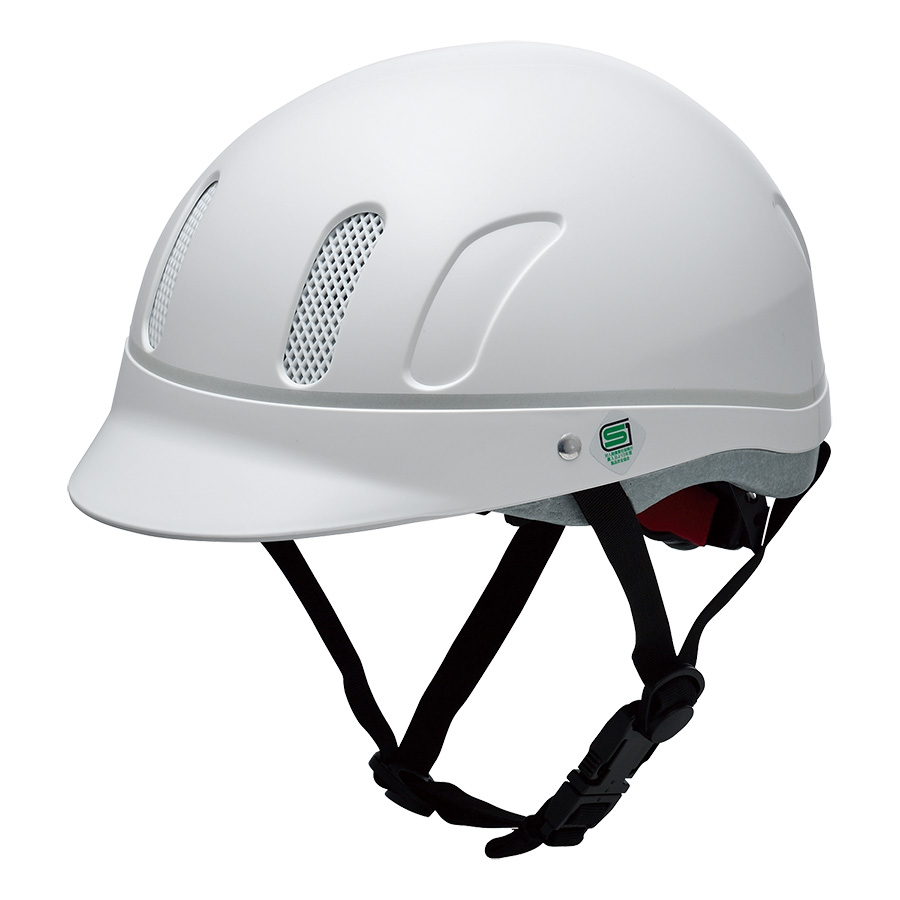 自転車用ヘルメット TV型 Lサイズ ホワイト | 【ミドリ安全】公式通販