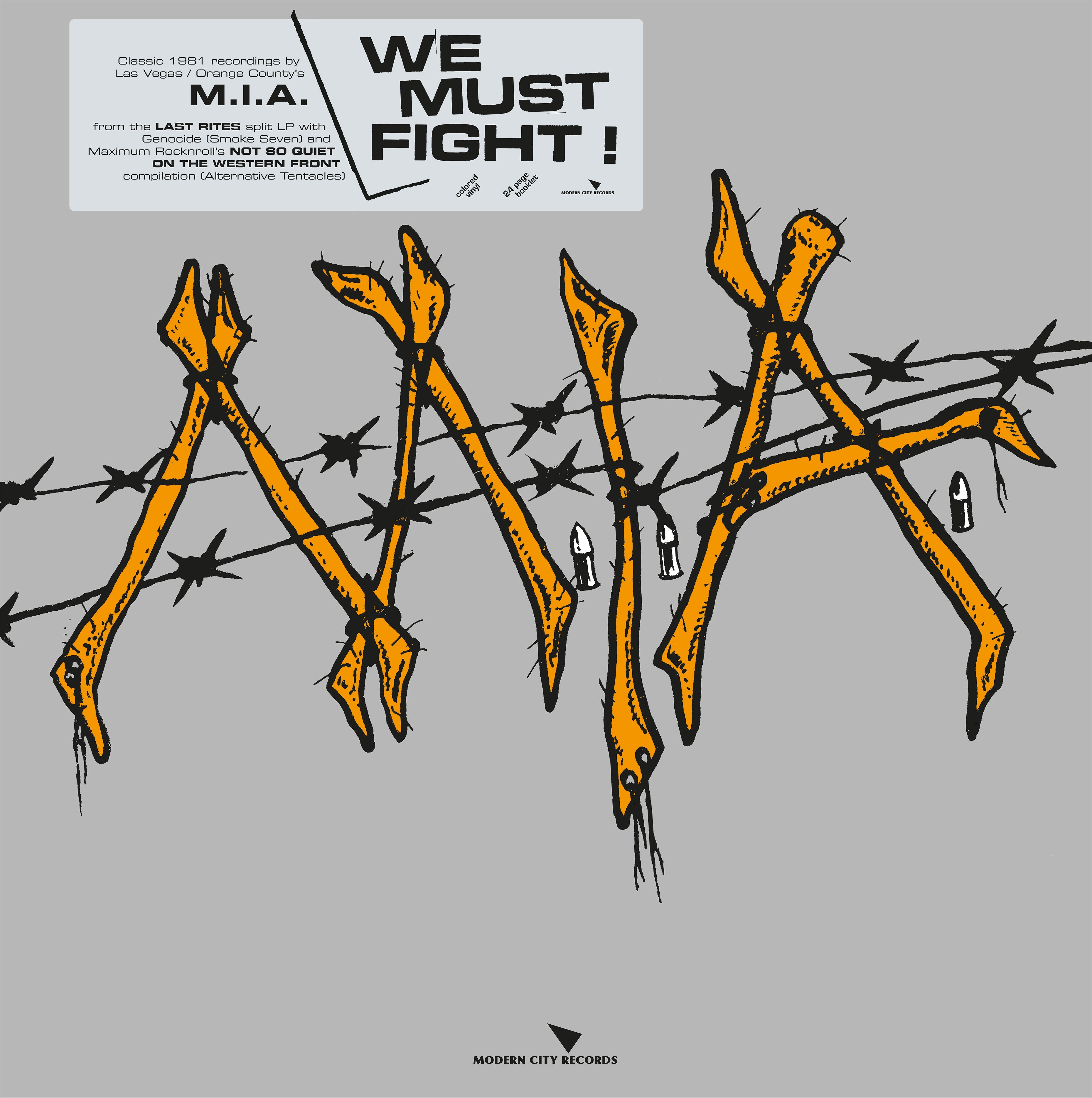 M.I.A. - We Must Fight! - Darla Records
