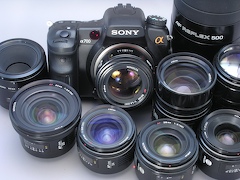 ソニーα700【第2回】ミノルタ単焦点レンズを試す