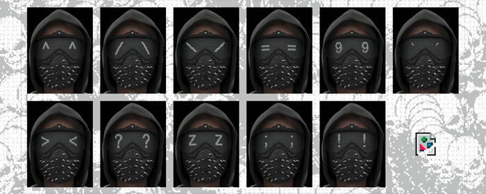 顔文字で感情を表す“Wrench”の衣装とスタイルを紹介する「Watch Dogs 2