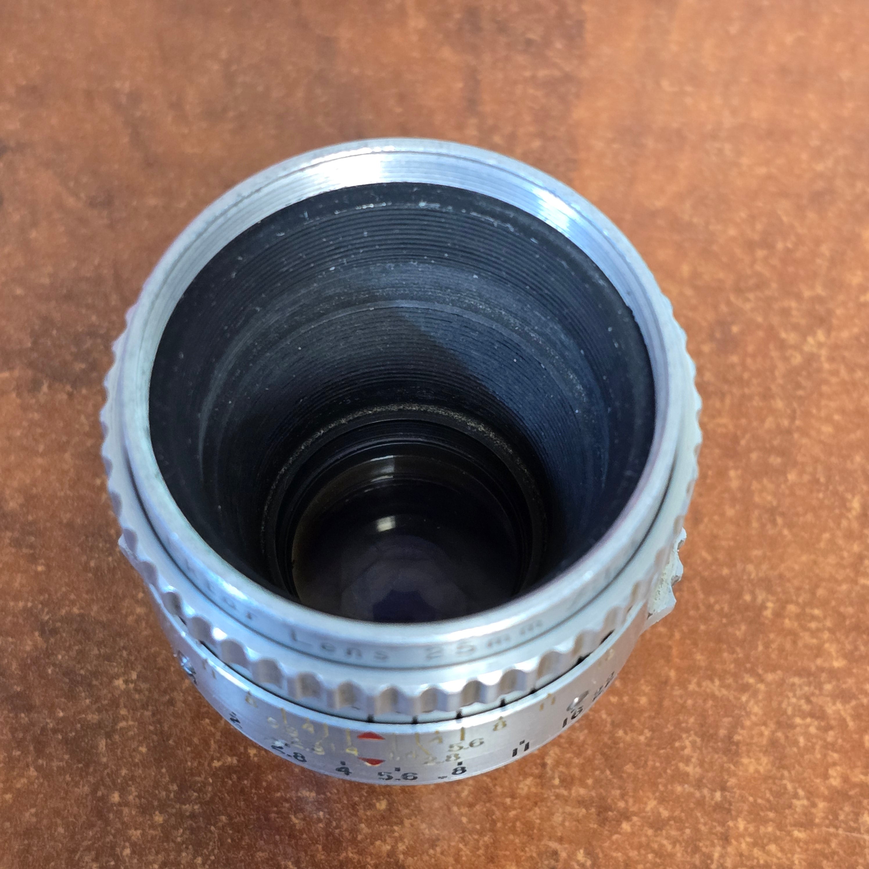 Kodak Cine Ektar II 25mm f1.4 Lens S-Mount Lens S# EI222 – Du-All