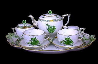 ユーロクラシクス｜ヘレンド アポニーシリーズ アポニーグリーン