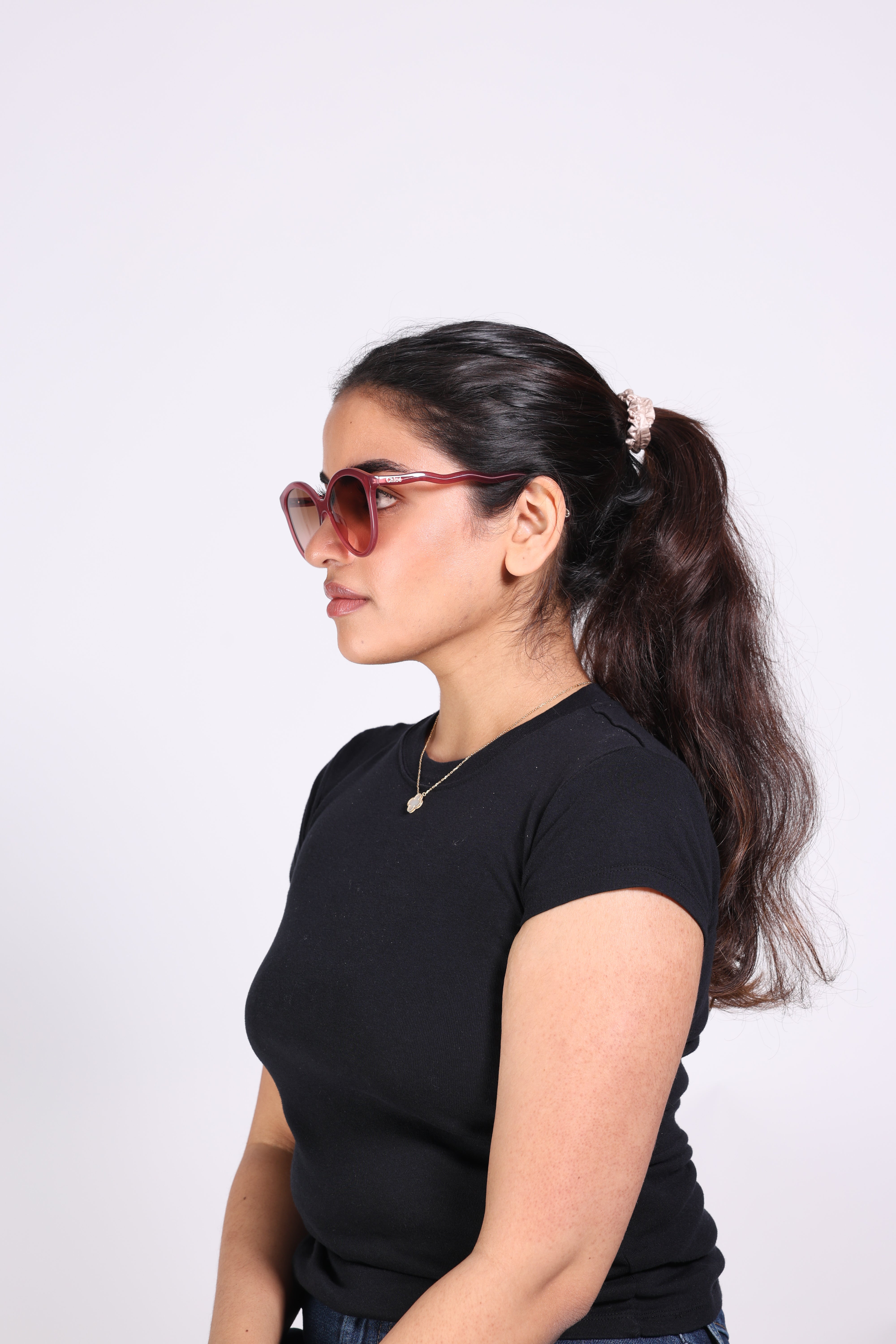 Chloé - Zelie - Ethical Soft Cat Eye Sunglasses - CH0087S 004