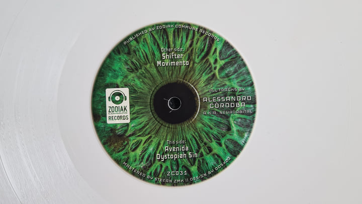 ZC031 - Green Eye EP | Alessandro Còrdoba | Zodiak Commune Records