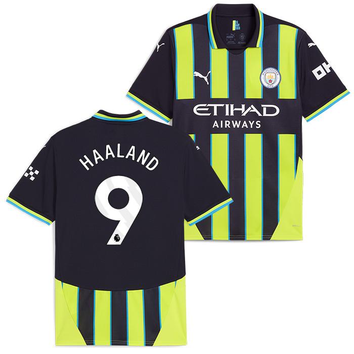 マンチェスターシティ 24-25 アウェイ 半袖 ユニフォーム No.9