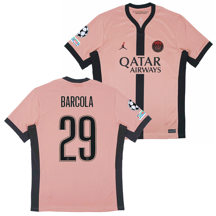PSG 2024-25 オフィシャルネーム＆ナンバー入りユニフォーム 入荷