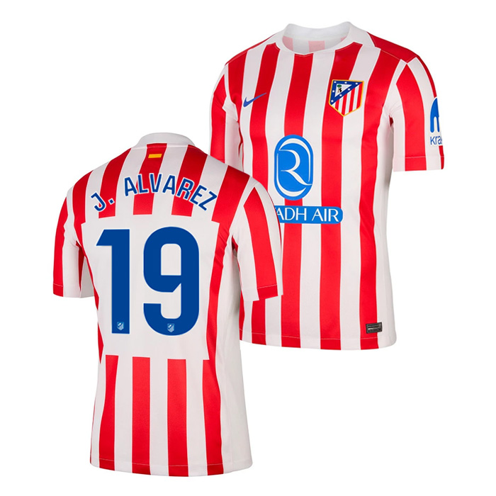 アトレチコマドリード 25-26 ホーム 半袖 ユニフォーム No.19 フリアン