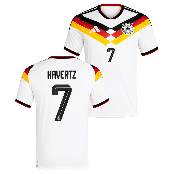 ドイツ代表 2026 ホーム 半袖 ユニフォーム No.7 ハバーツ【adidas