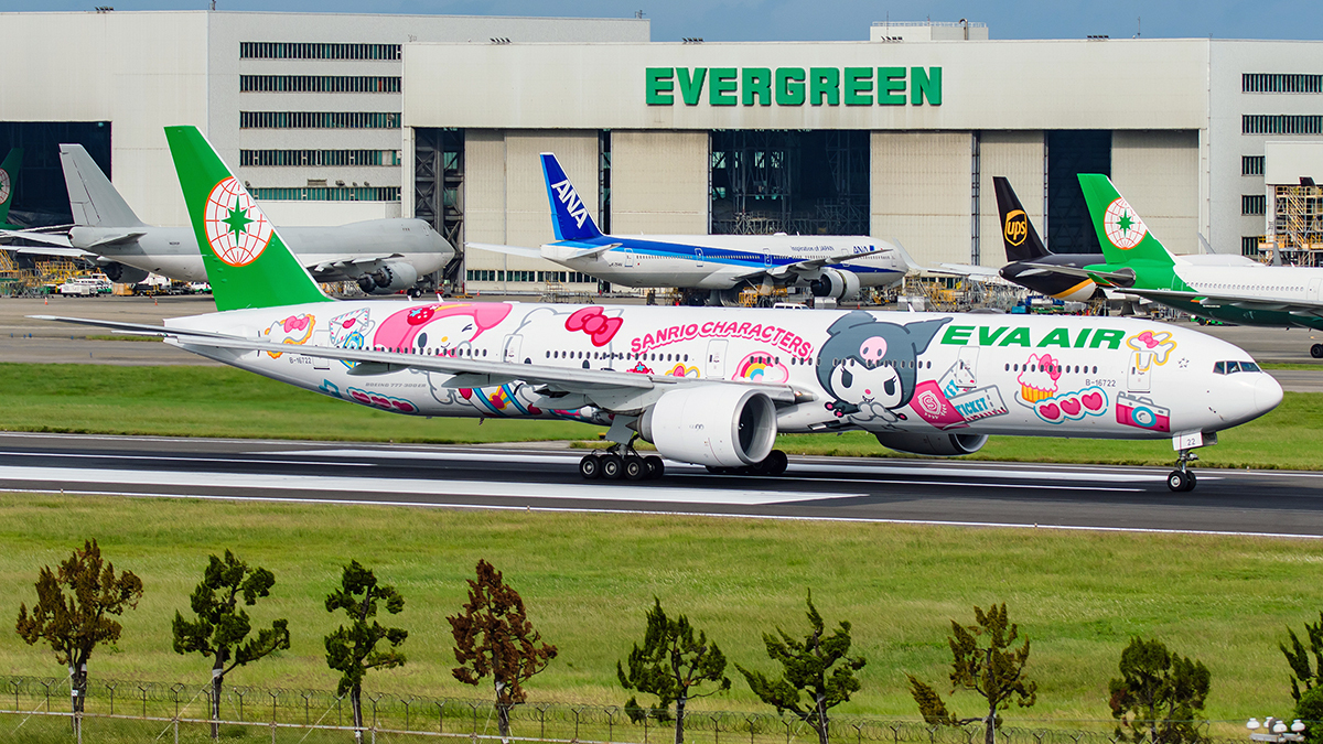 エバー航空の新「ハローキティジェット」2機登場！ 12月就航、初便は