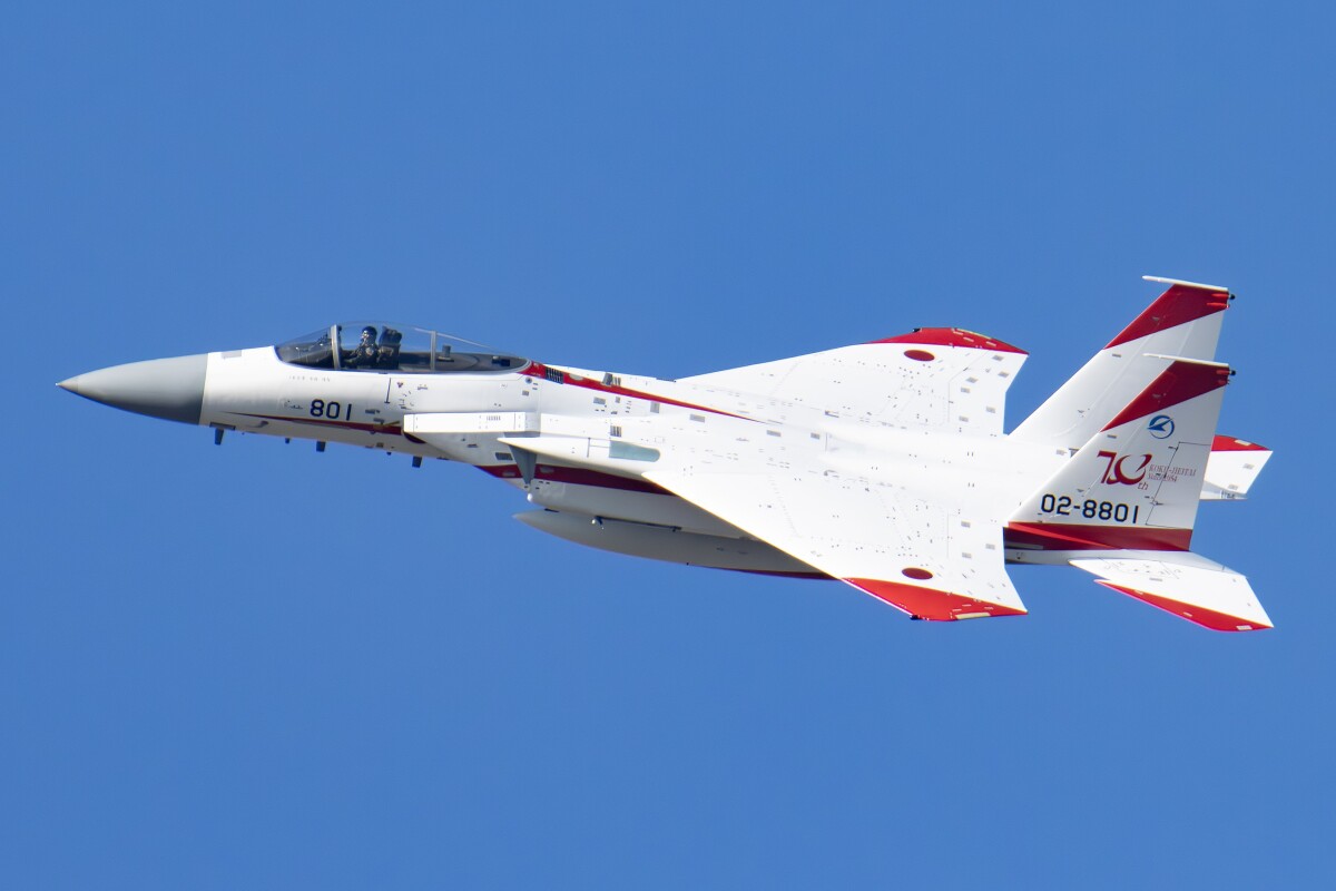 2024年登場 空自スペマ機 年鑑】飛実の“赤いF-15”に岐阜が沸いた！北陸