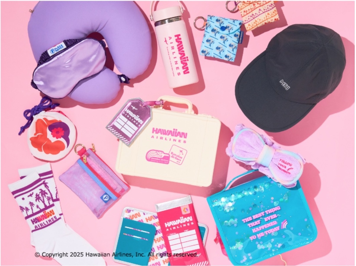ハワイアン航空×PLAZAがコラボ！めちゃかわ限定アイテム登場 往復航空