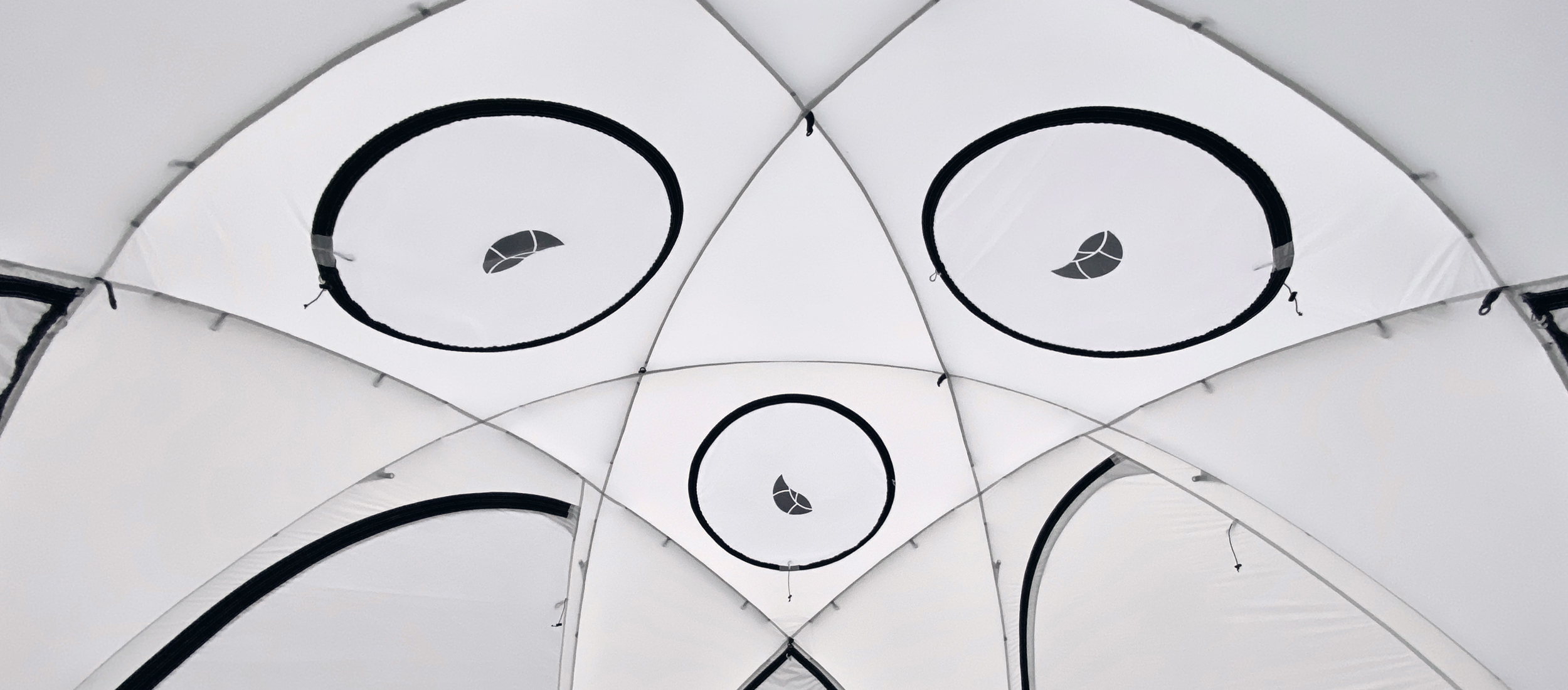 GroundCover Acorn House Dome 3.45 Tent White - Ground Cover