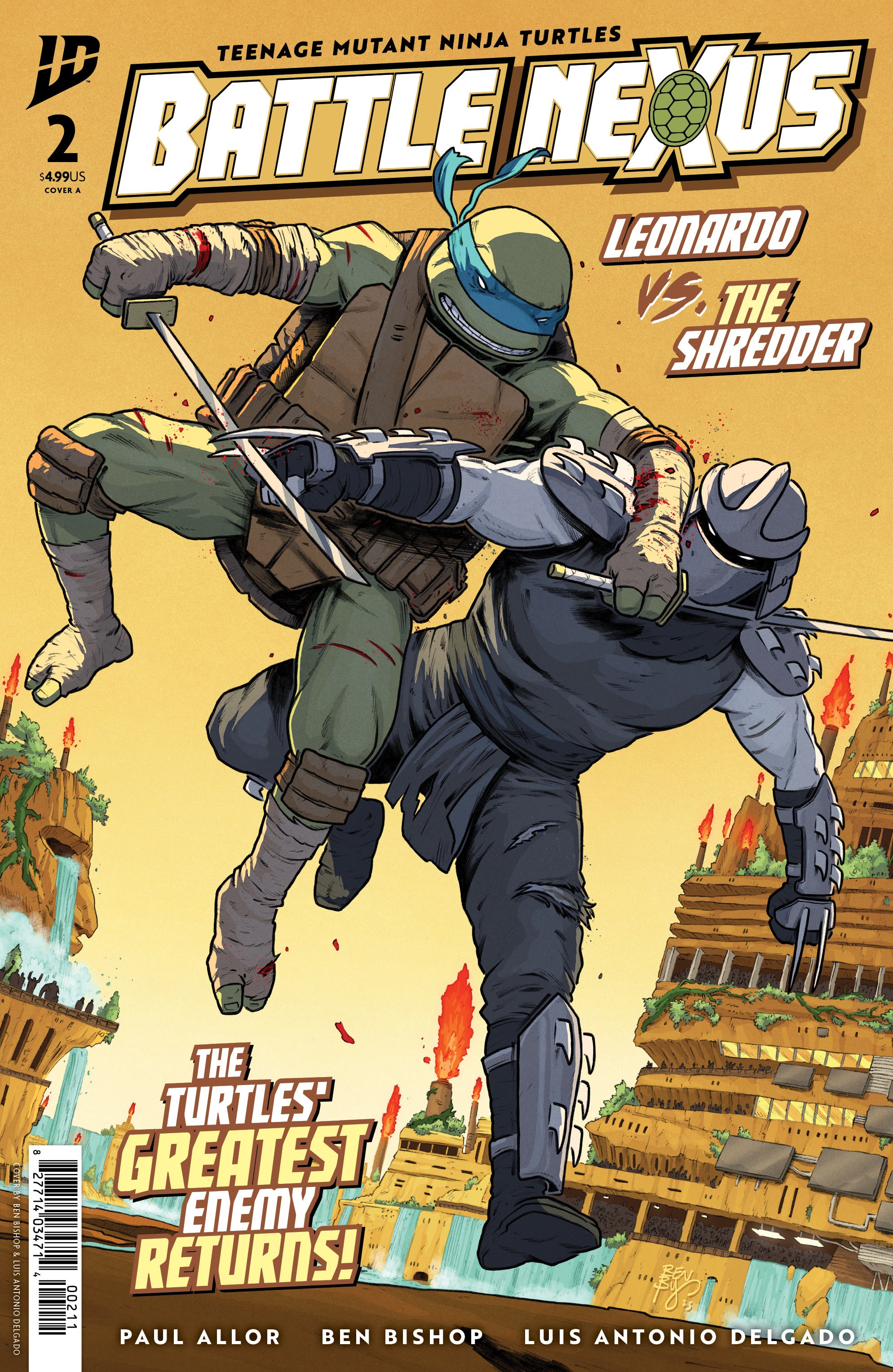 Teenage Mutant Ninja Turtles Battle Nexus #2 A Bishop (01/07/2026