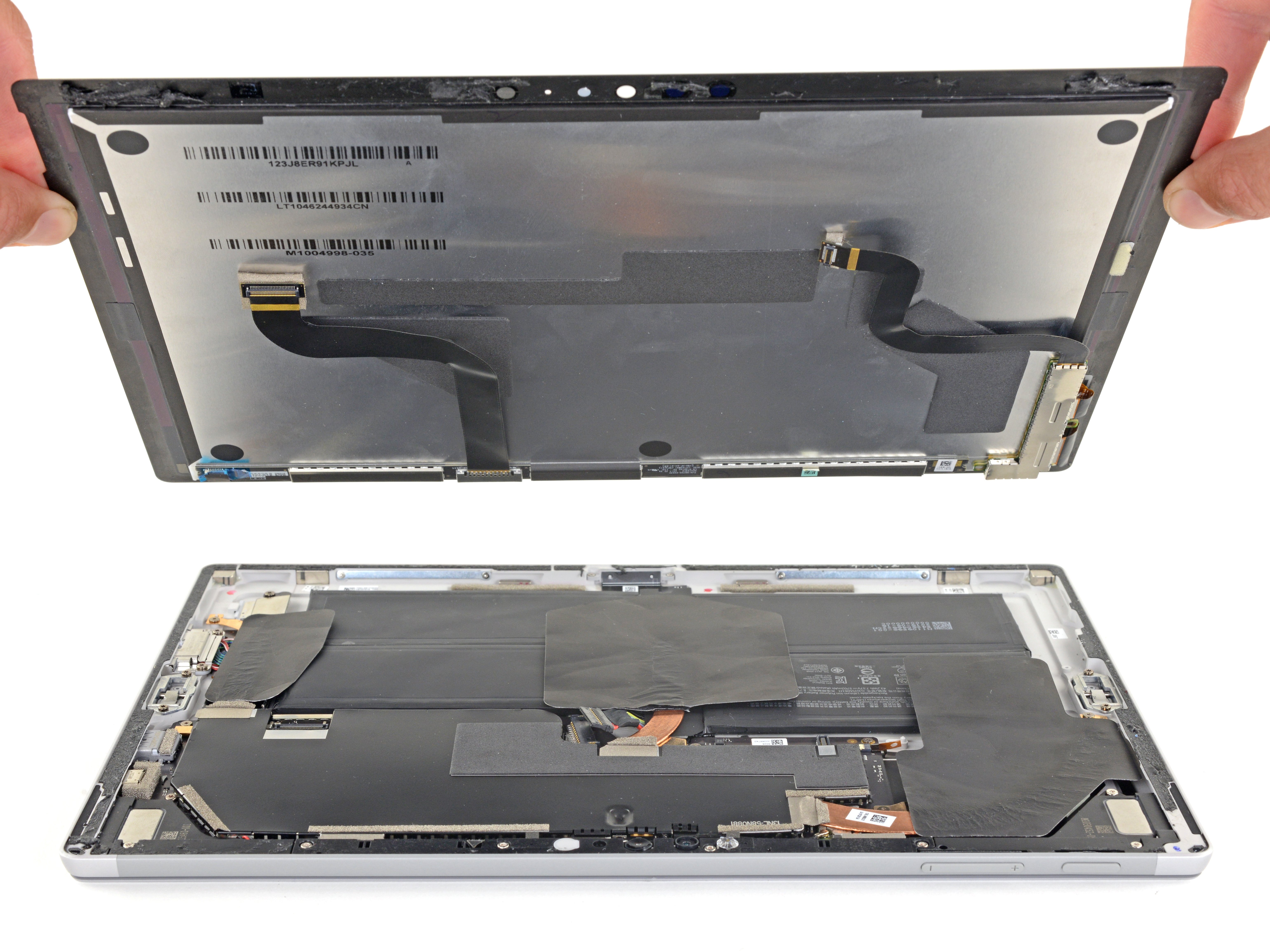 Microsoft Surface Pro 7 スクリーンの交換 - iFixit 修理ガイド