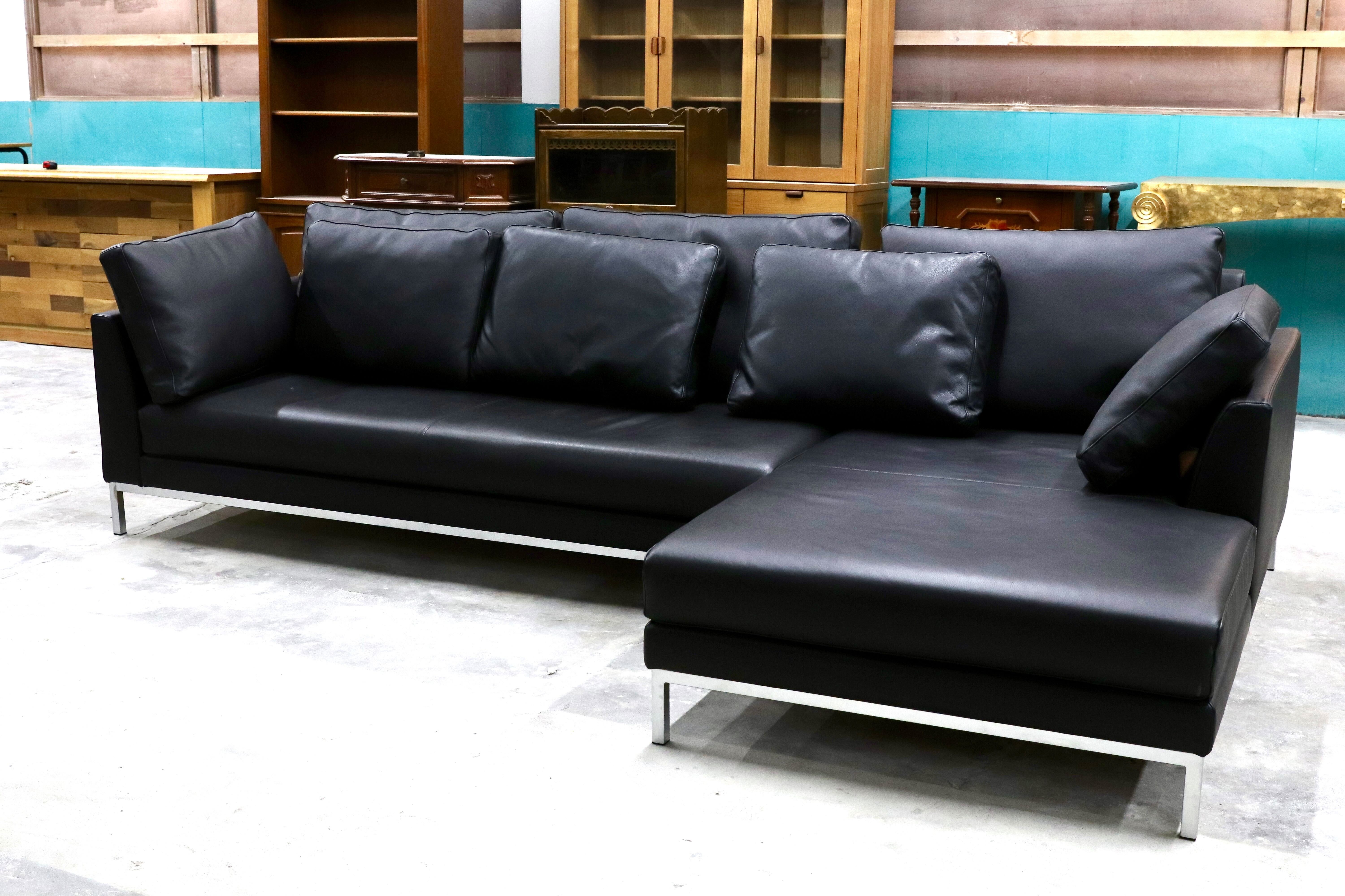 GMHK616○HUKLA / フクラ VALIANT ヴァリアント 本革 レザー カウチ