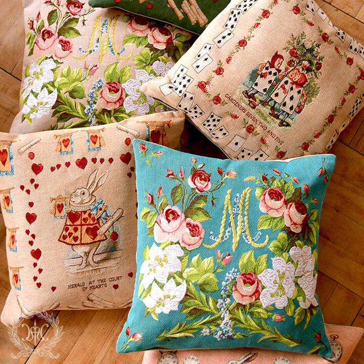 ART DE LYS（アールドリス）フランスのジャガード織りクッション