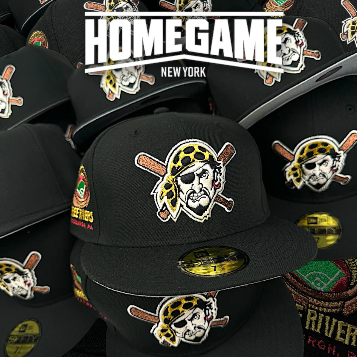 NEW ERA - 59FIFTY Pittsburgh Pirates Three Rivers Cooperstown