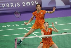 バドミントン “シダマツ”ペアがメダルに王手 初五輪で4強入り 準々