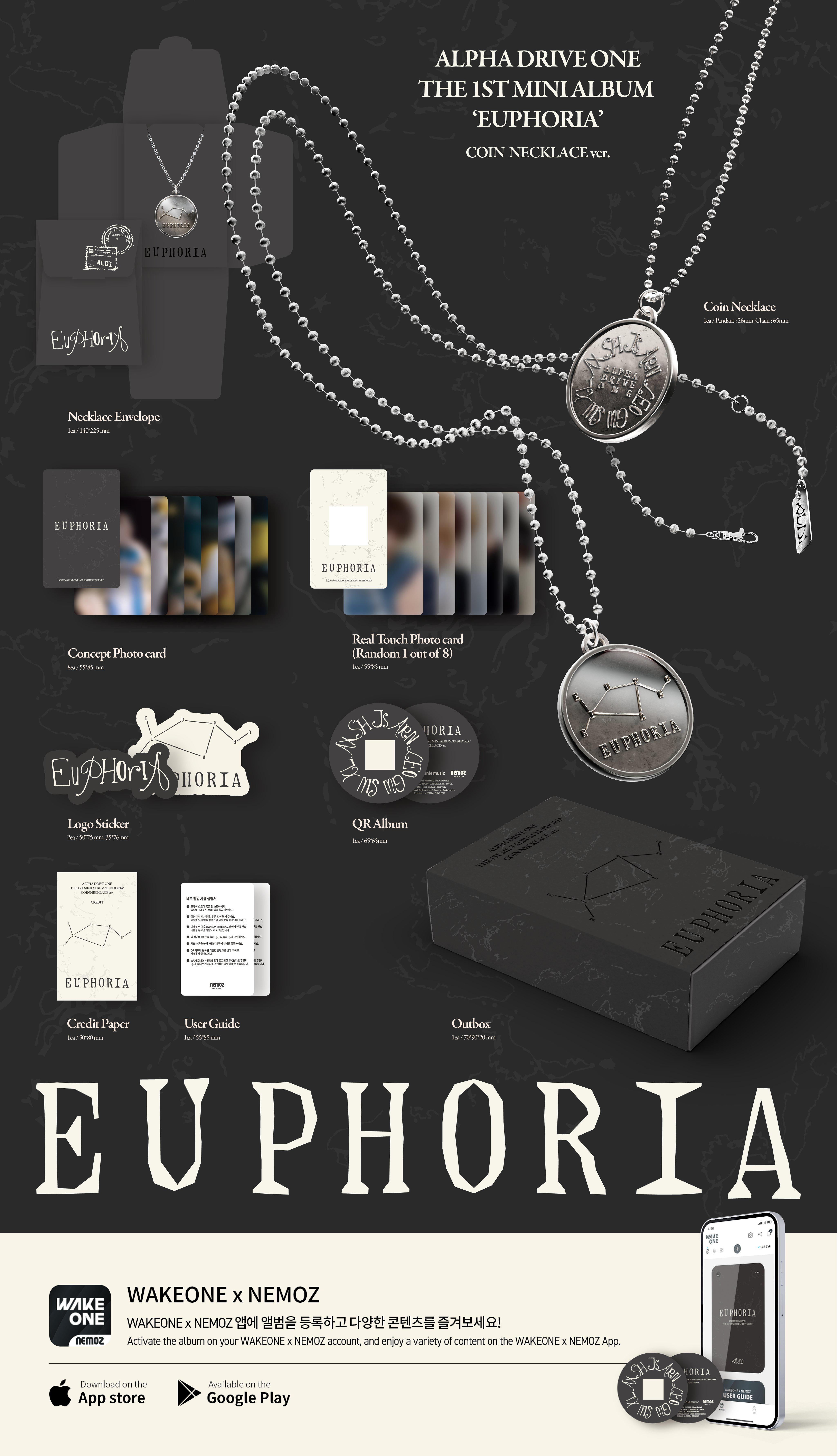 251229 ALPHA DRIVE ONE - 'EUPHORIA' Album Packaging Preview (Coin
