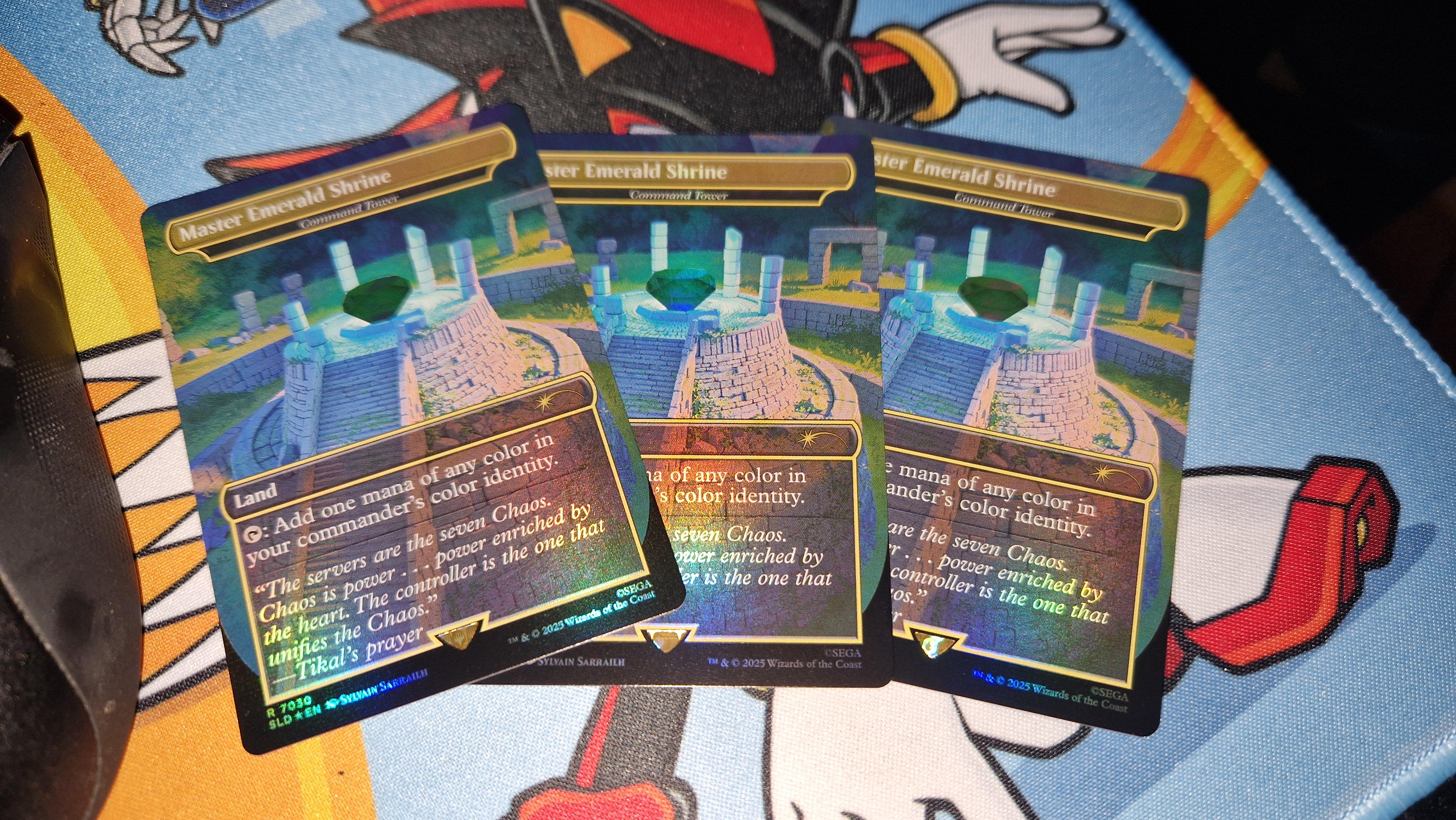 ソニックMTG 0/3 カオスエメラルド : r/secretlair_collectors