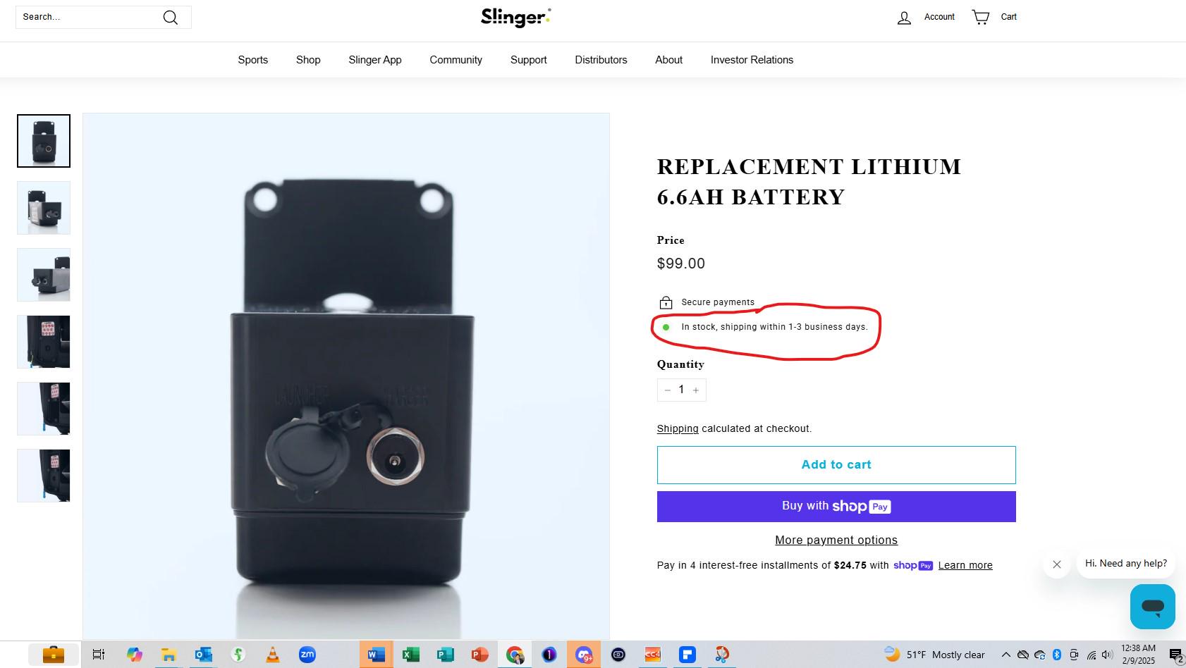 Slinger Bagの交換用バッテリーがないのはなんで？ : r/10s