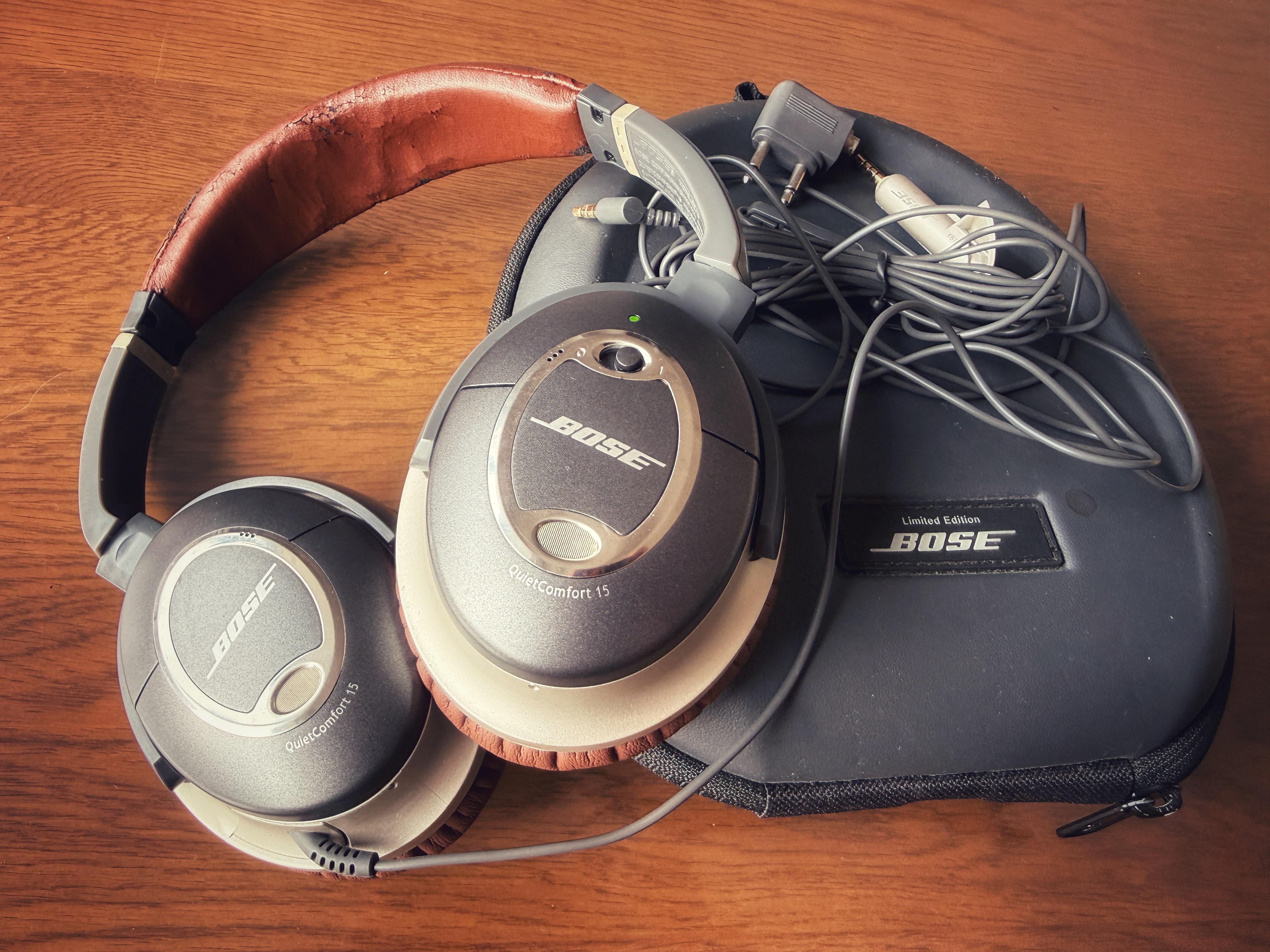 New HardOff score: limited edition brown / slate QC15 : r/bose