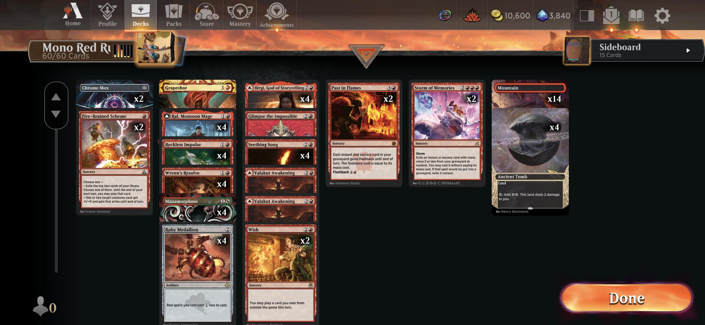 ルビーストーム : r/TimelessMagic