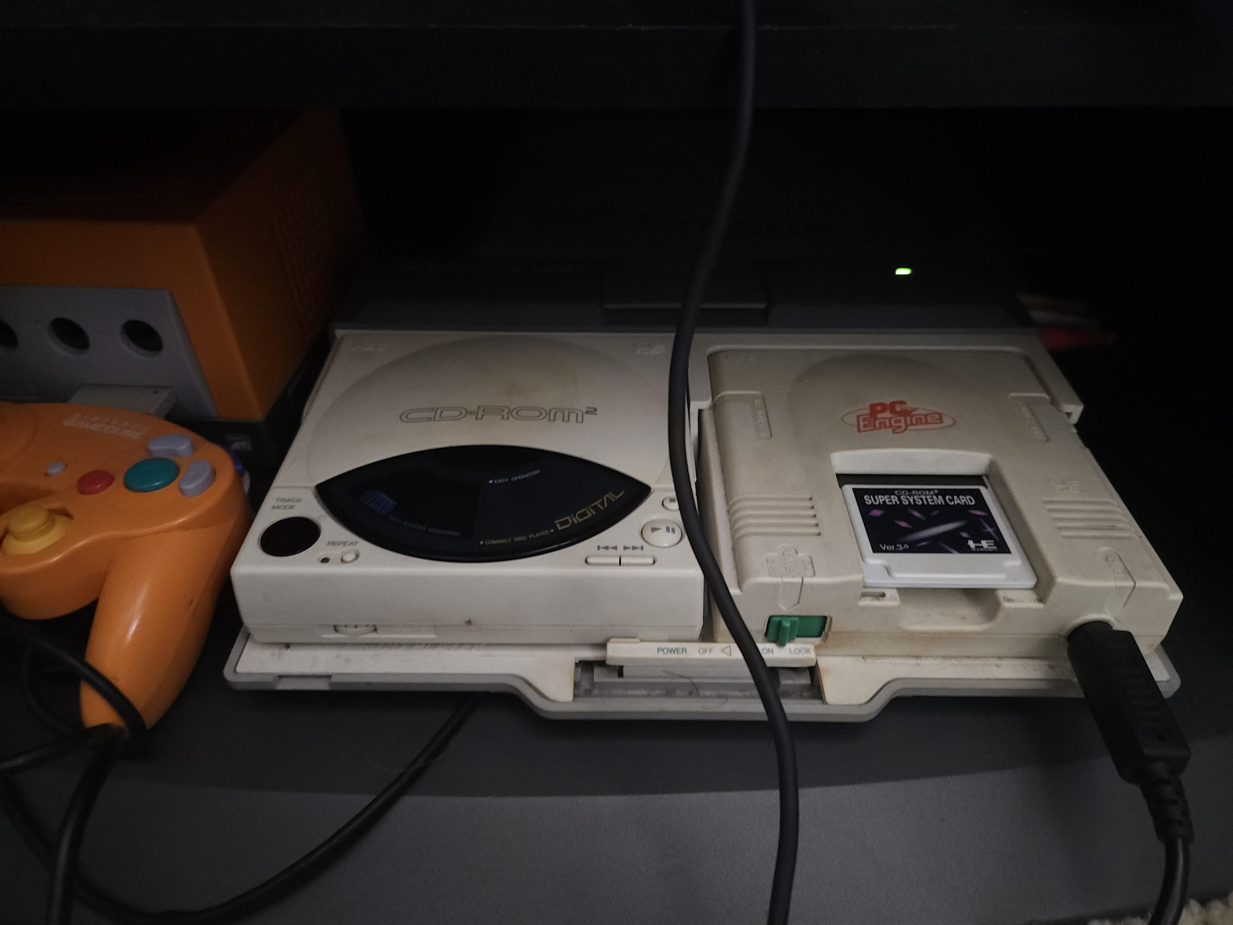 PCエンジン買ったんだけど！CD-ROMのROMが動かなくなったんだよね : r