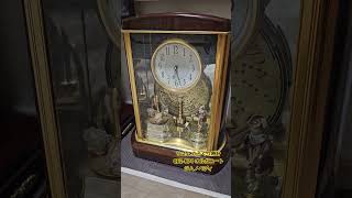 リズム からくり時計 QE2-R74 オルガニート #からくり時計 #カラクリ