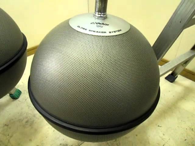 Victor ビクター 球形無指向性スピーカー GB-1H - YouTube