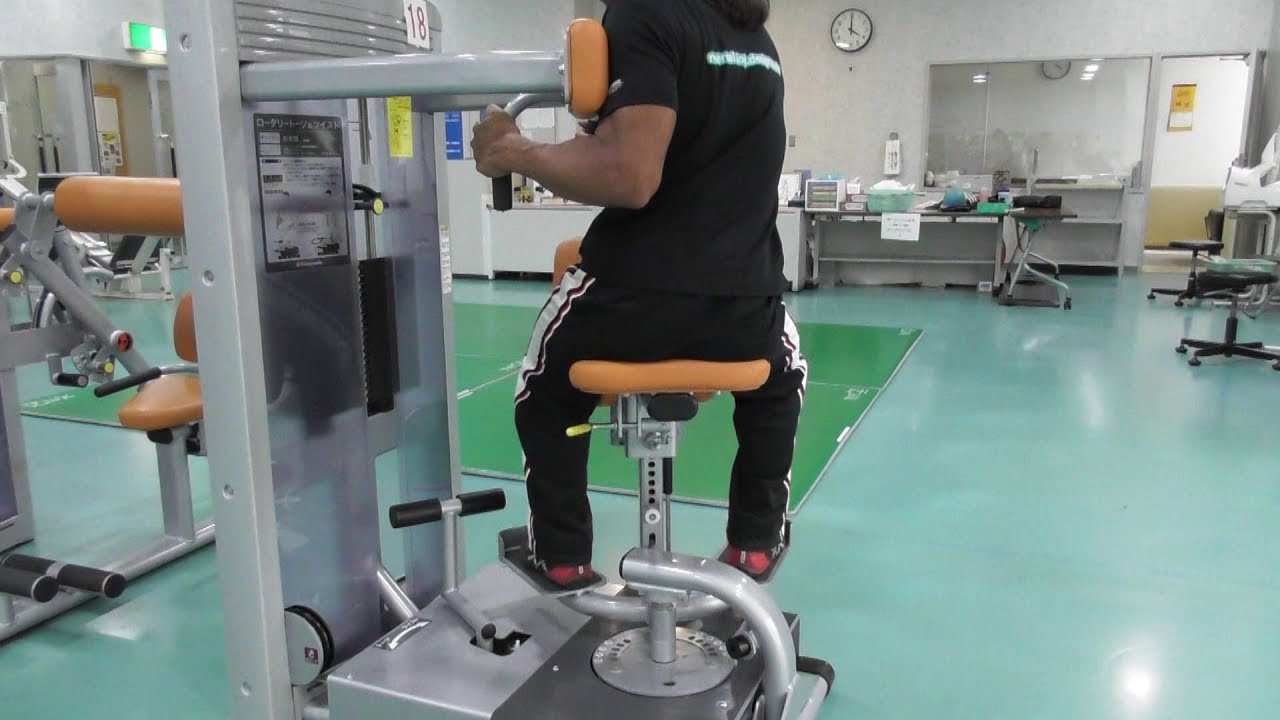 行田グリーンアリーナ】「ロータリートーソ＆ツイスト」トレーニング