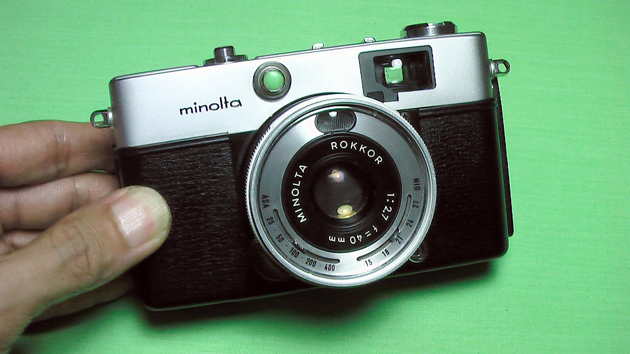 ミノルタ ハイマチックCの使い方 MINOLTA HI-MATIC C How to use 1960s