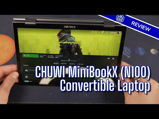 CHUWI Minibook X N100 (2023) review - YouTube