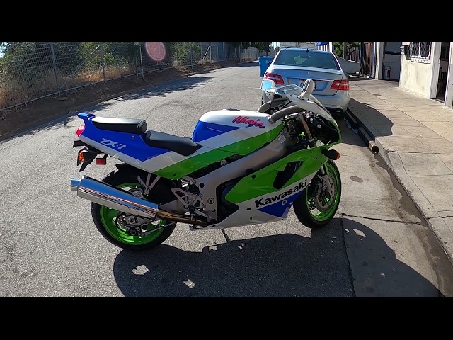 1991 Kawasaki Ninja ZX-7 for sale on BaT Auctions - sold for