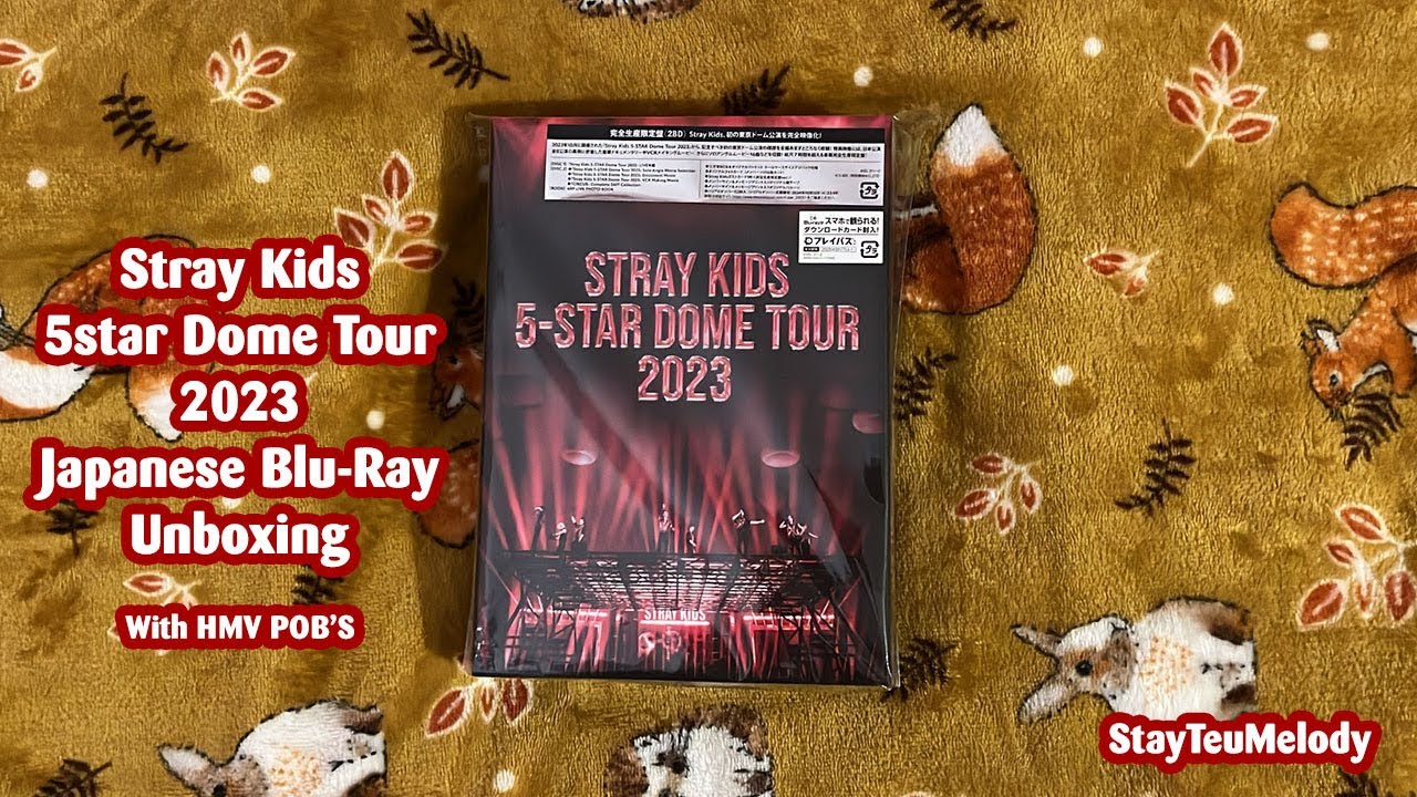 Stray Kids 5star Dome Tour In Japan Blu-ray Unboxing | Limited