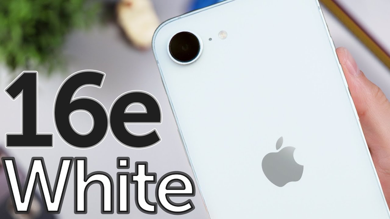 White iPhone 16e Unboxing & First Impressions! - YouTube