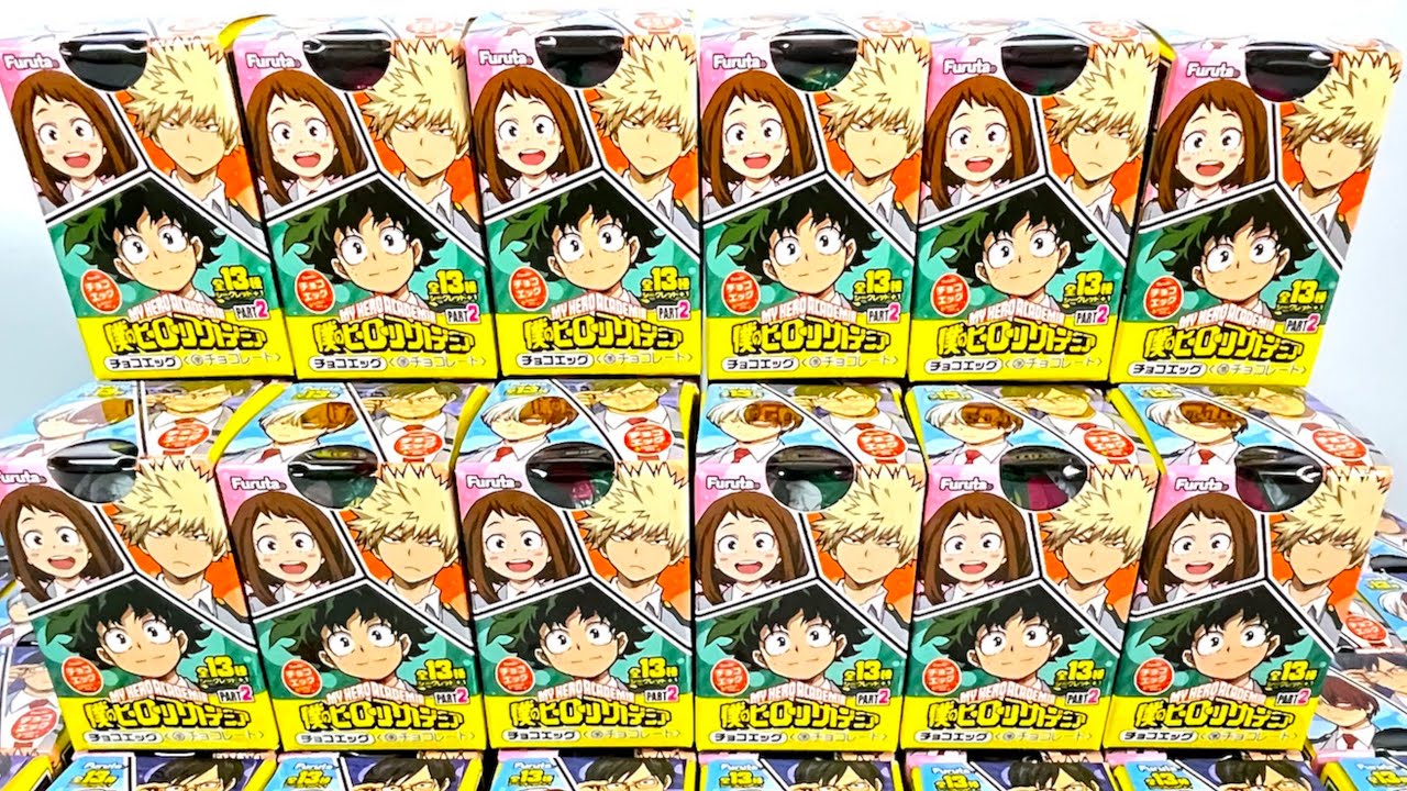 Surprise Eggs My Hero Academia PART2 